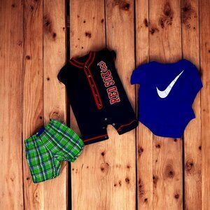 Grand Slam! 3-Piece Boys' Bundle – Size 6-9 Months